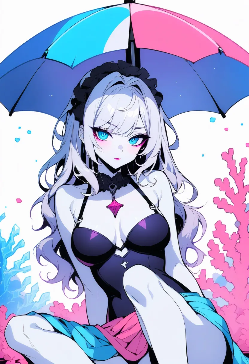Animagine Beach anime art #3