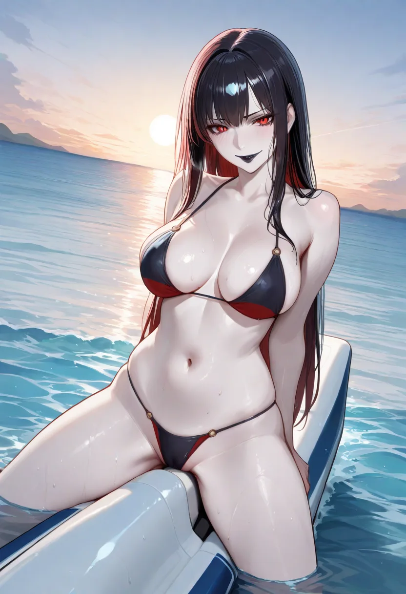 Hassaku Beach anime art #8