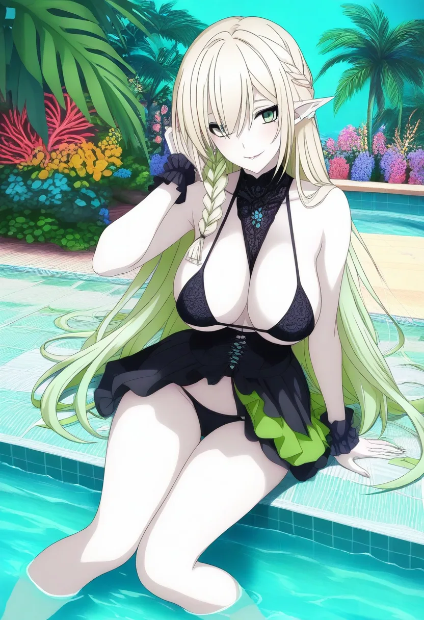 Illustrious Beach anime art #5