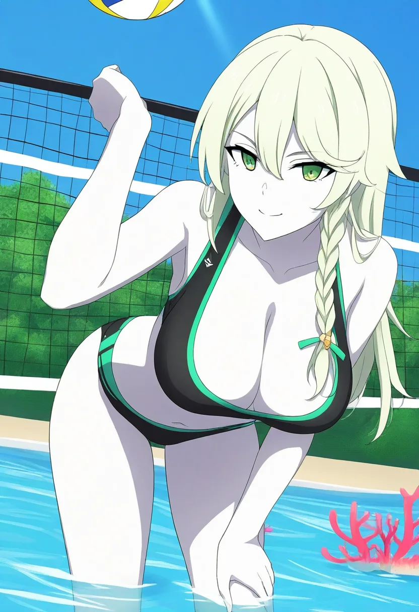 Illustrious Beach anime art #6