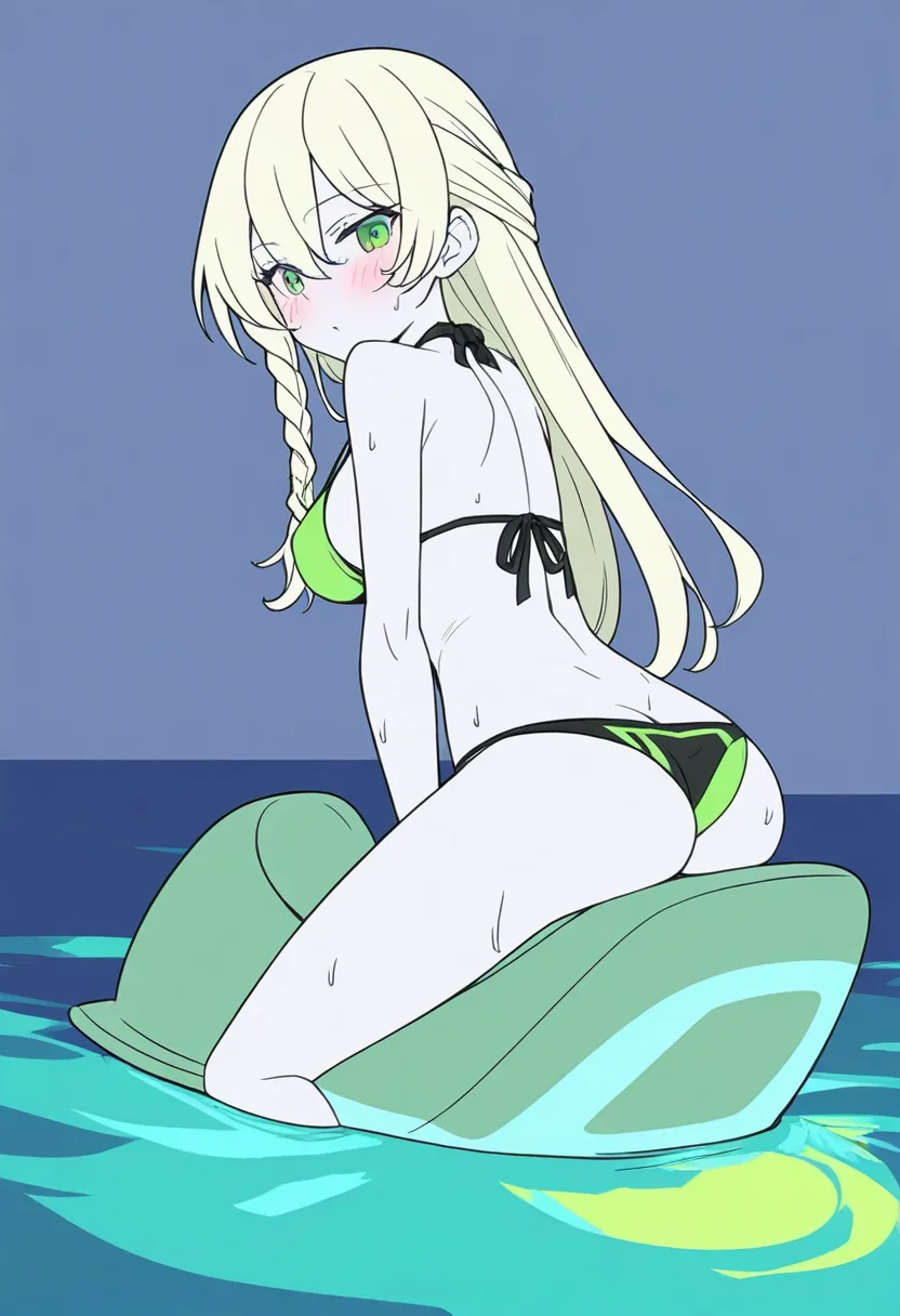 Illustrious Beach anime art #8