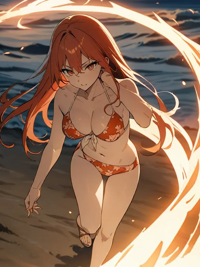Sunset Mika anime art #6
