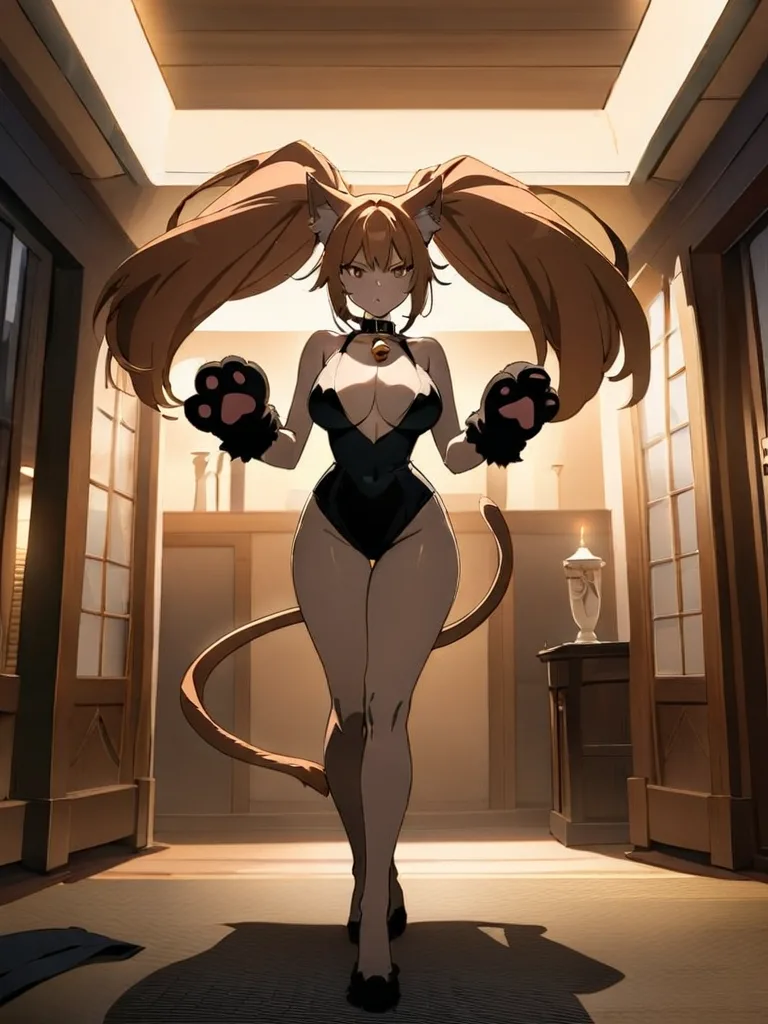 Mrow Amber anime art #6