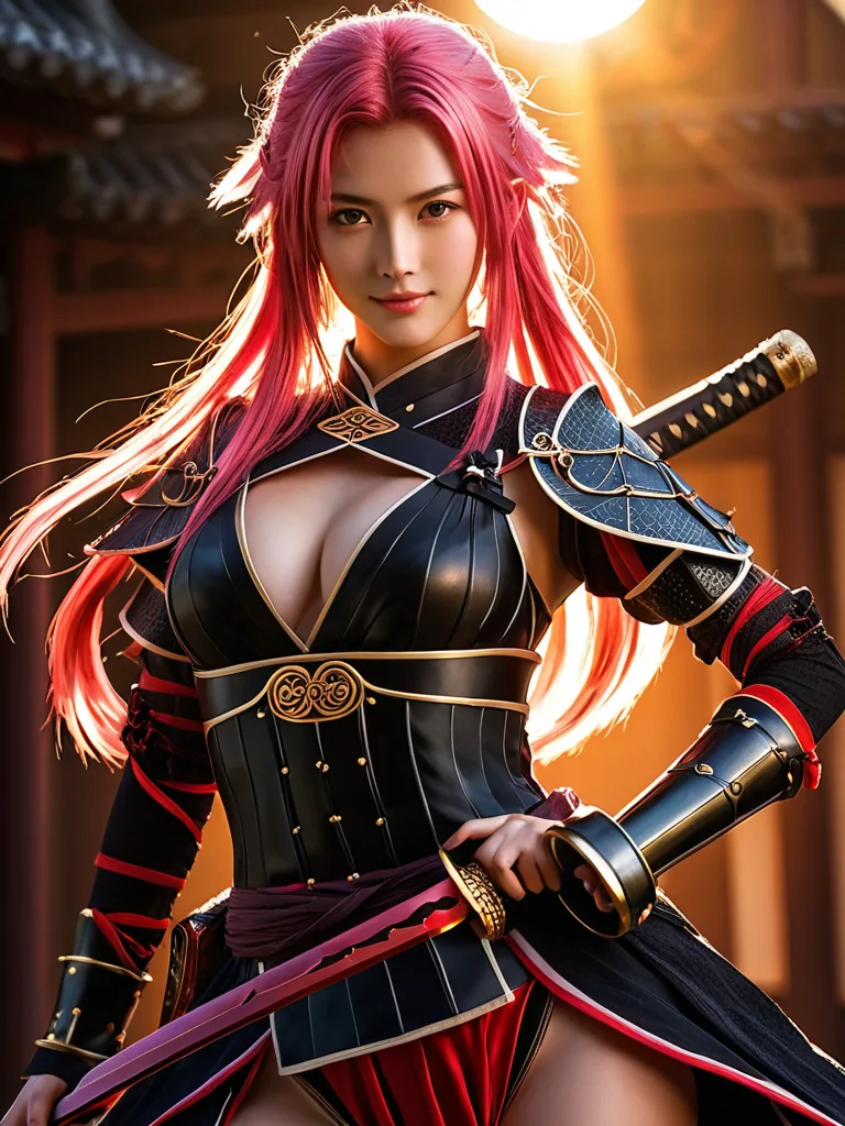 Samurai Sakura anime art