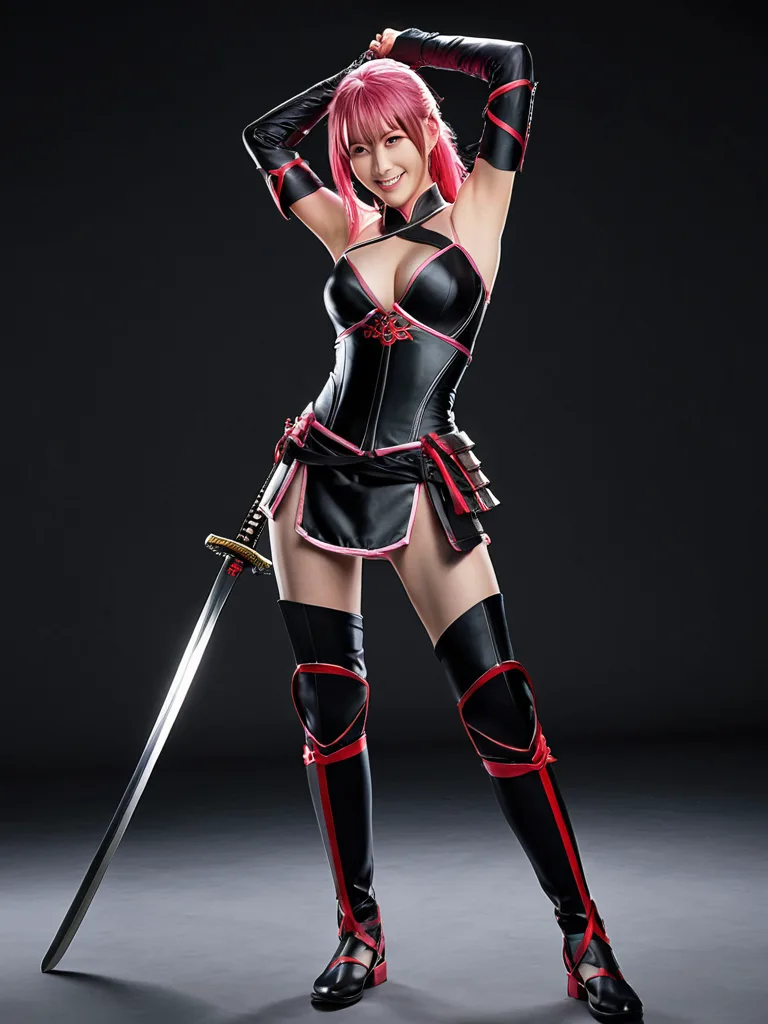 Samurai Sakura anime art #2