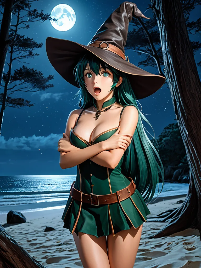 Witch Con anime art #5