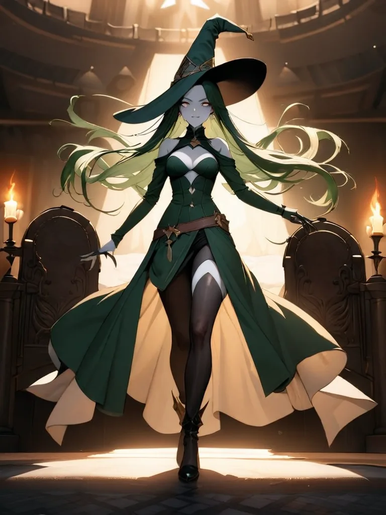 Witch Con anime art #6