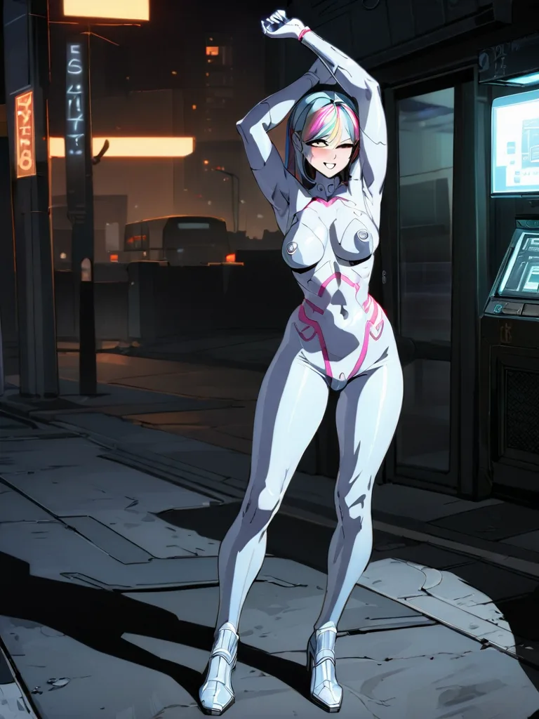 Pixel Wraith anime art #2