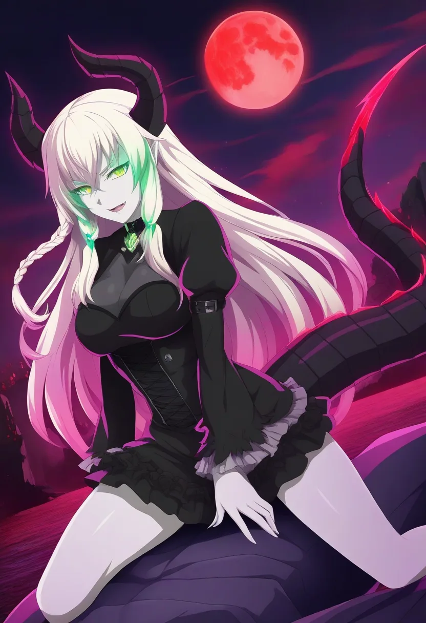 Illustrious Demon anime art #7