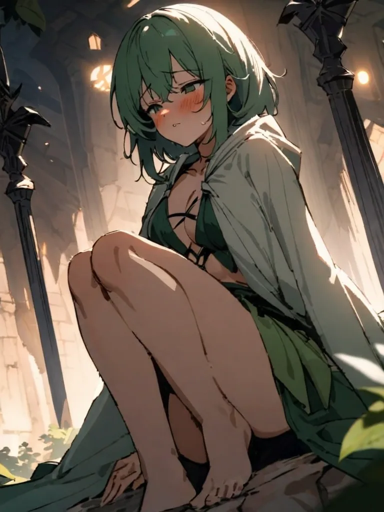 Runestone Mei anime art