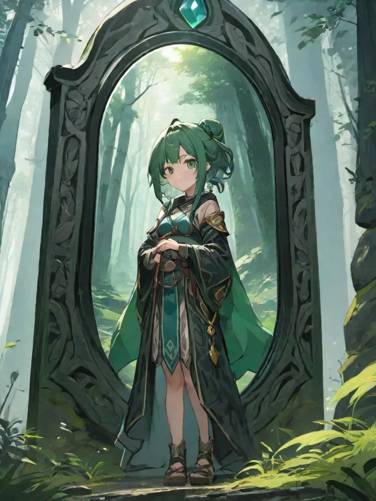 Runestone Mei anime art #3