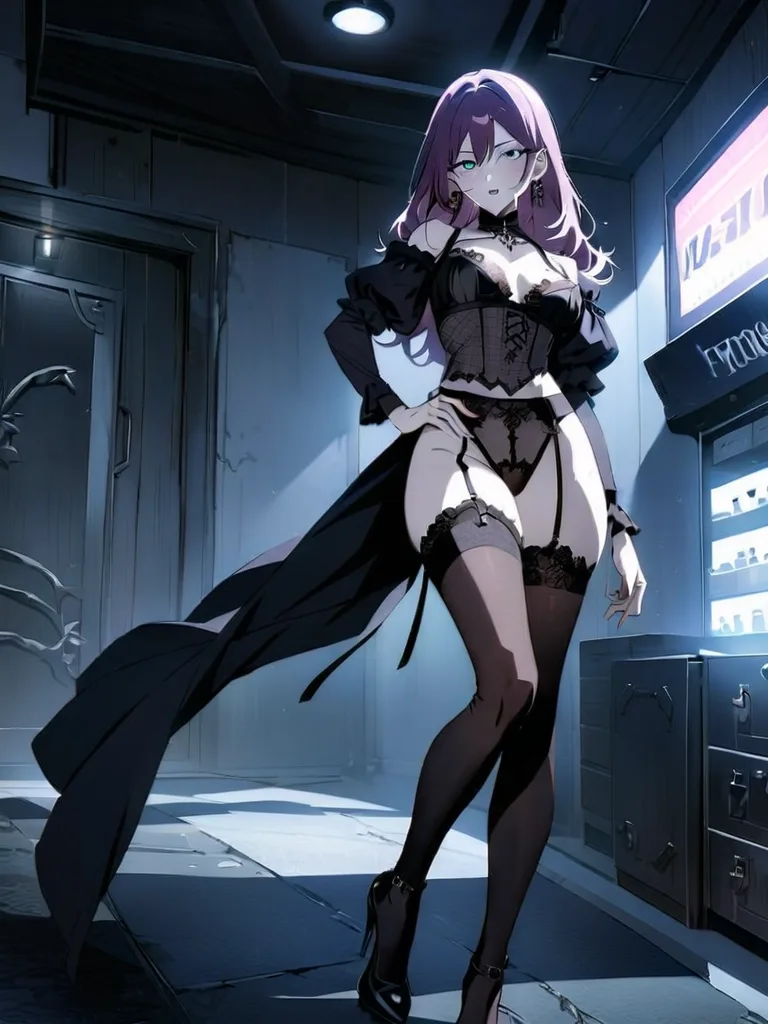 Crypt Elena anime art