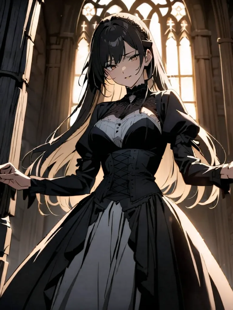 Grave Rose anime art