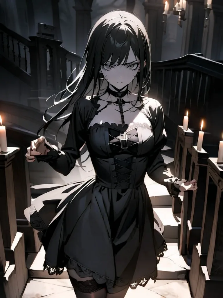 Grave Rose anime art #6
