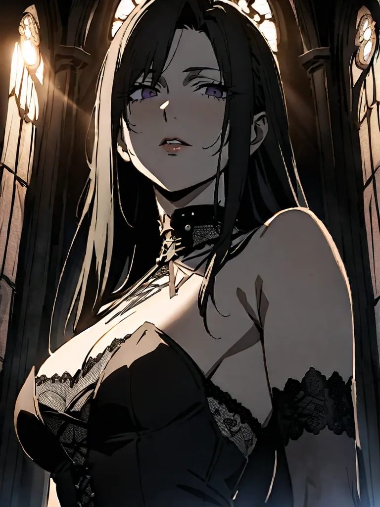 Raven Morgana anime art