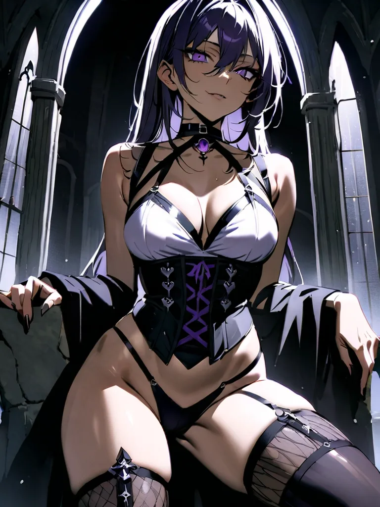 Raven Morgana anime art #4