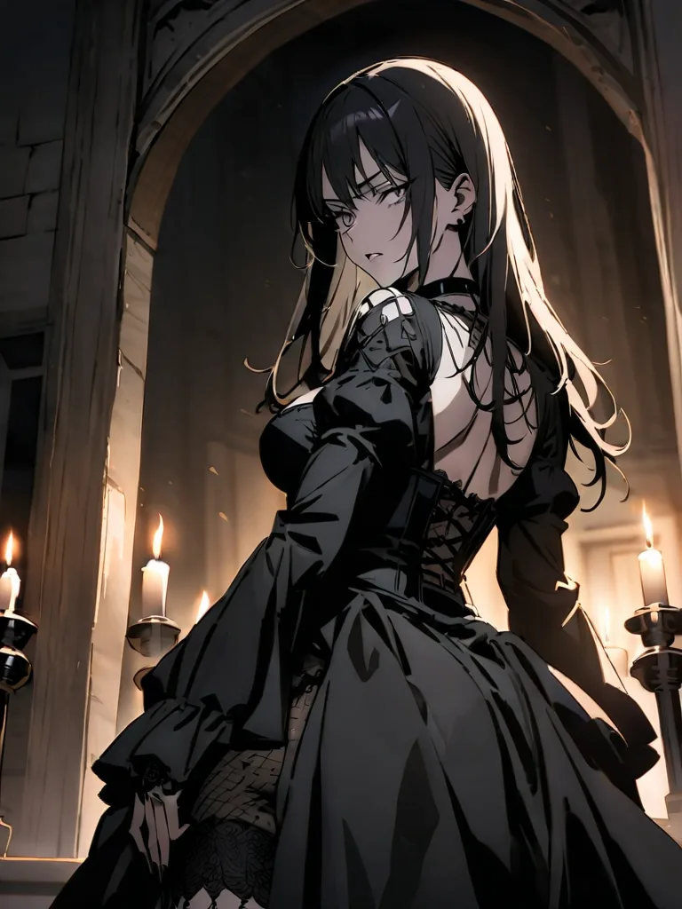 Raven Morgana anime art #6