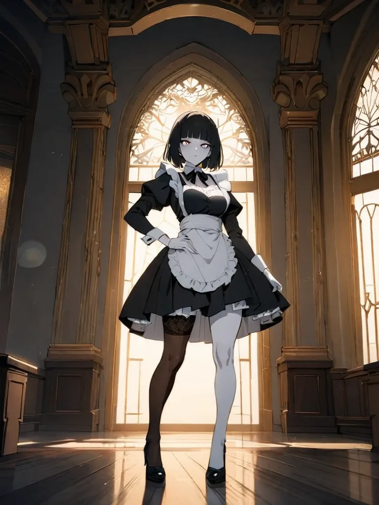 Noir Belle anime art