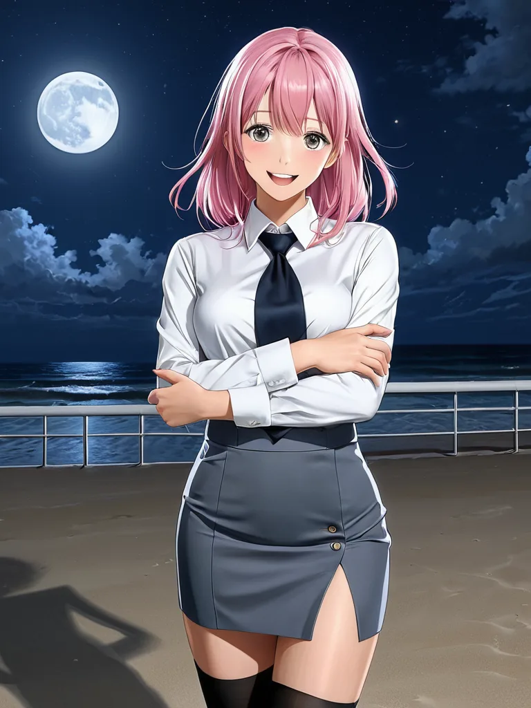 Intern Hana anime art #4