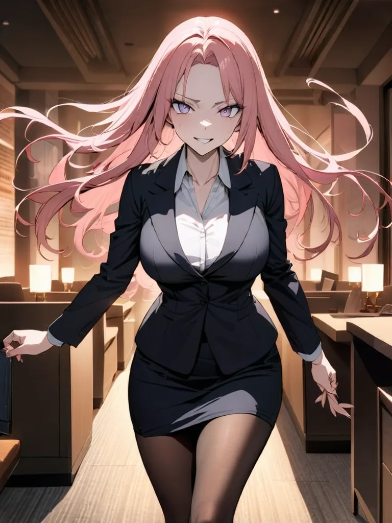 Intern Hana anime art #5