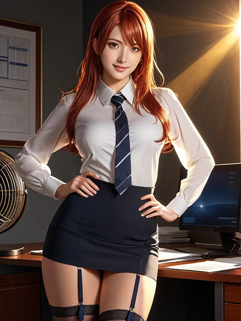 Overtime Rei anime art
