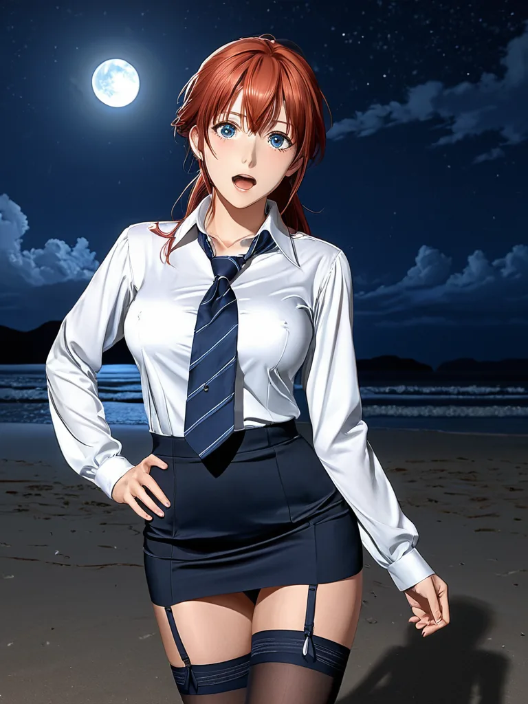 Overtime Rei anime art #5