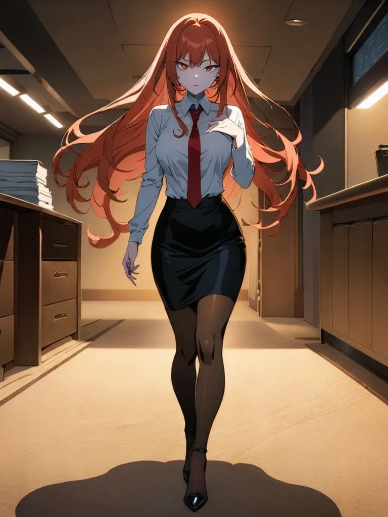 Overtime Rei anime art #6