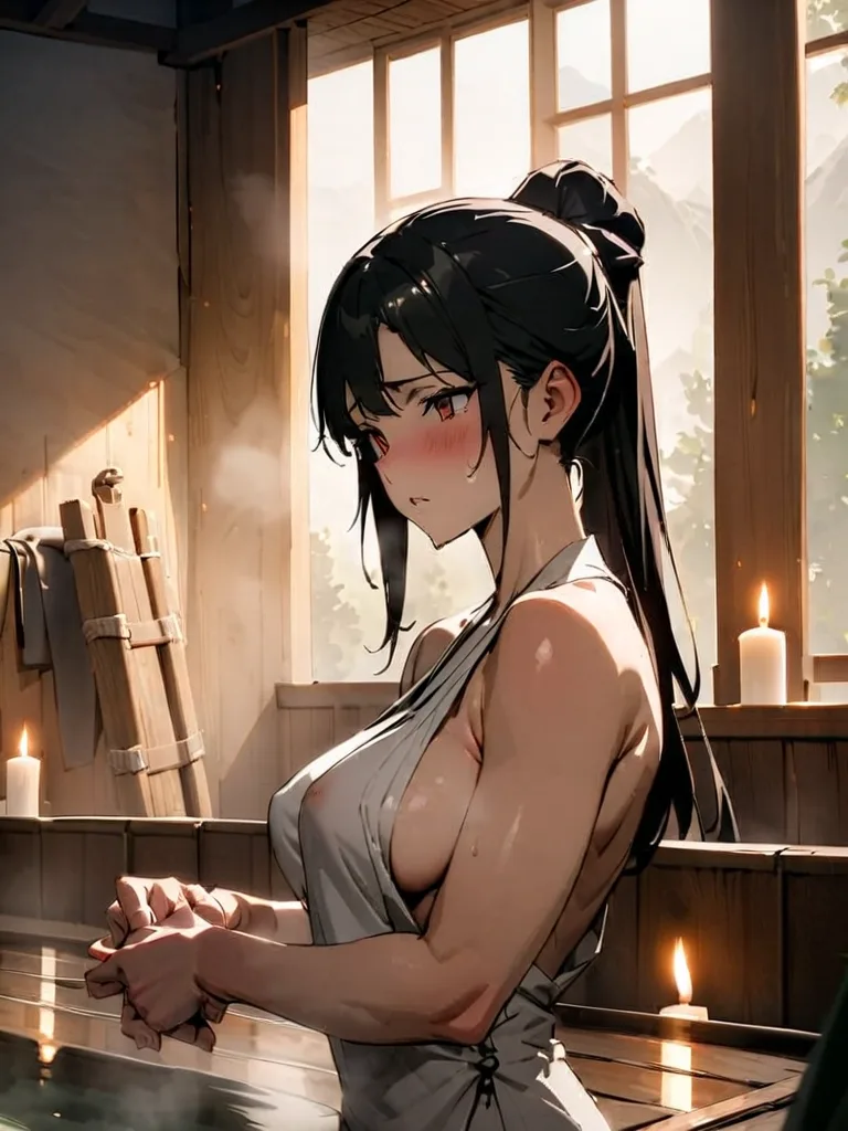 Fog Hinata anime art #3