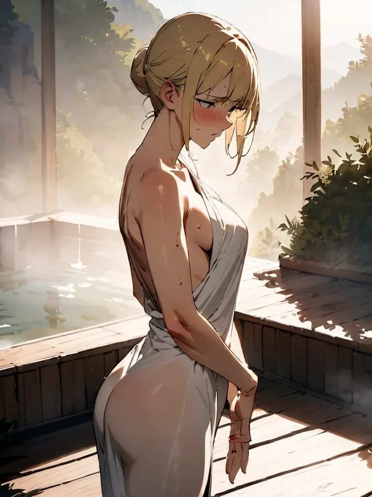 Linen Ami anime art #3