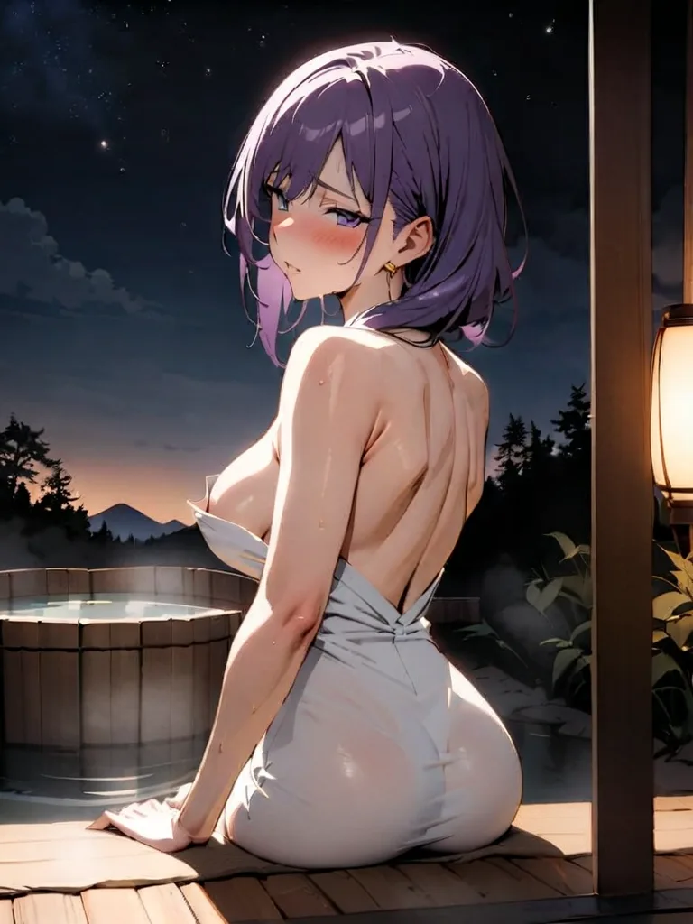 Moon Bath anime art #3