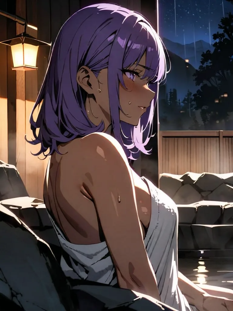 Moon Bath anime art #4