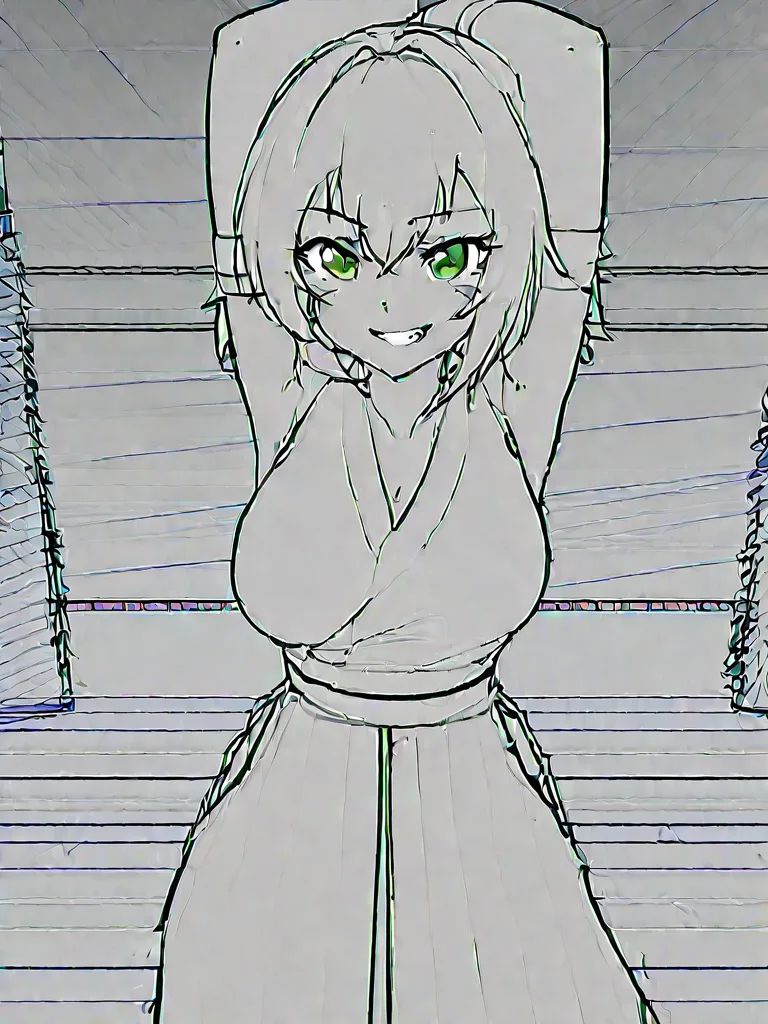 Katana Rei anime art #2