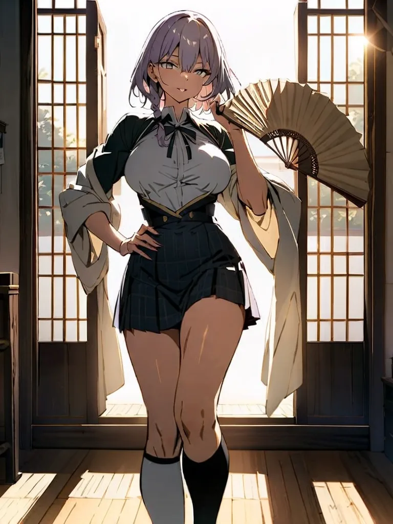 Hoshi Aine anime art